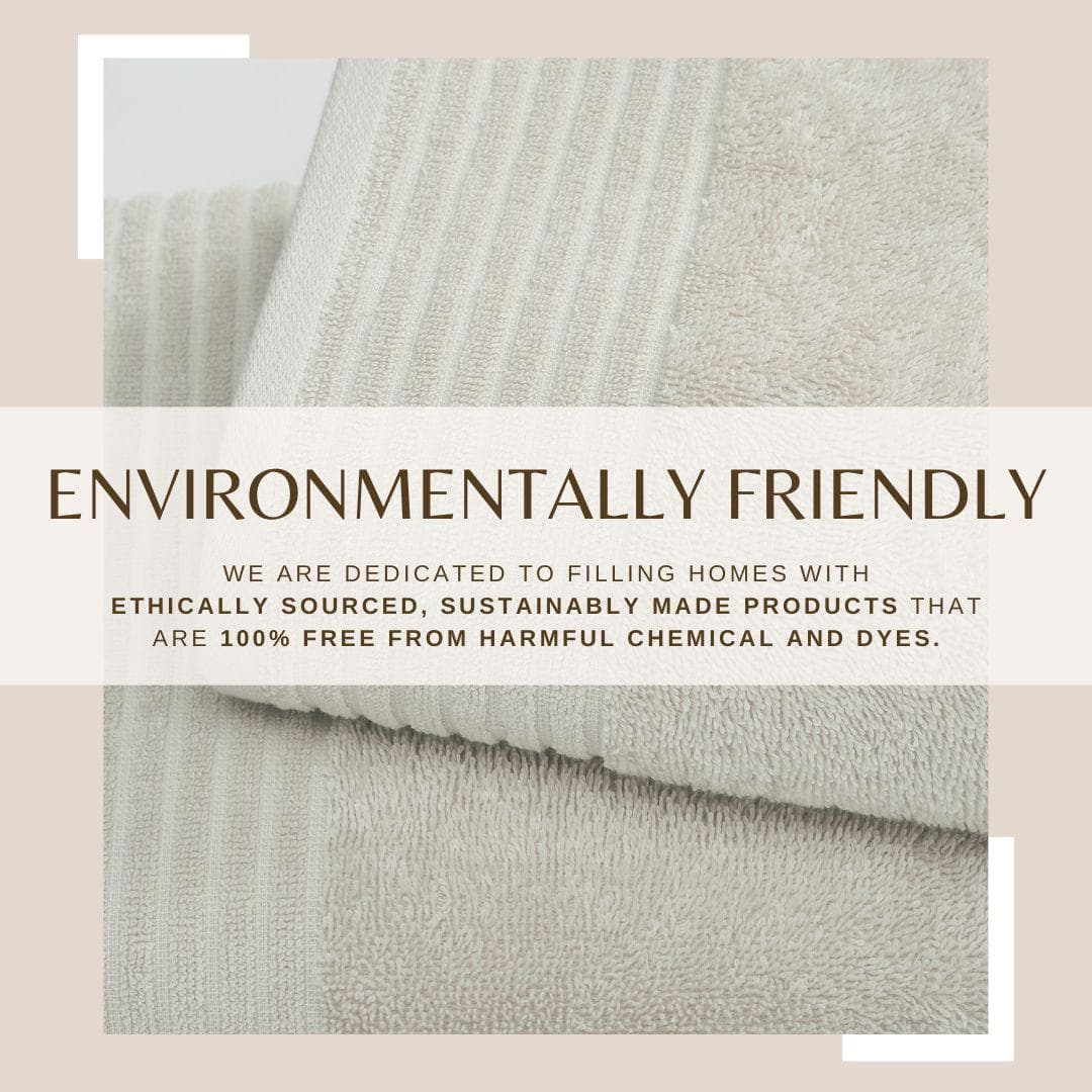 4 Pack Cotton Bath Towels - Kasper Collection - Image 34