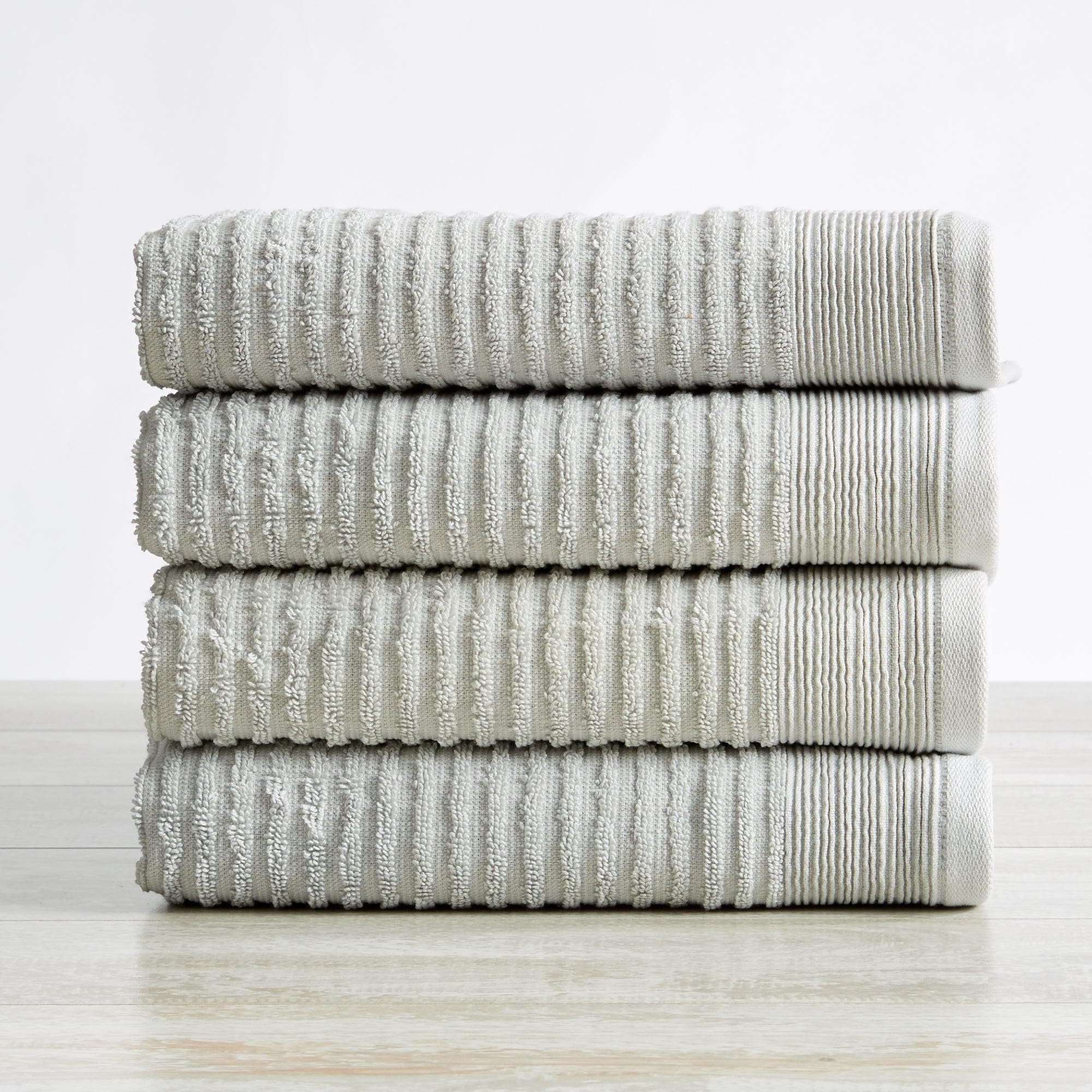 4 Pack Ribbed Hand Towels - Rori Collection - Image 15