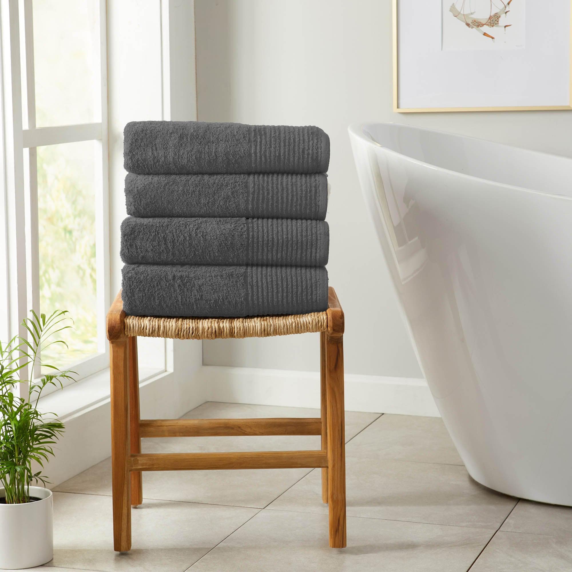 6 Pack Cotton Hand Towels - Kasper Collection - Image 9