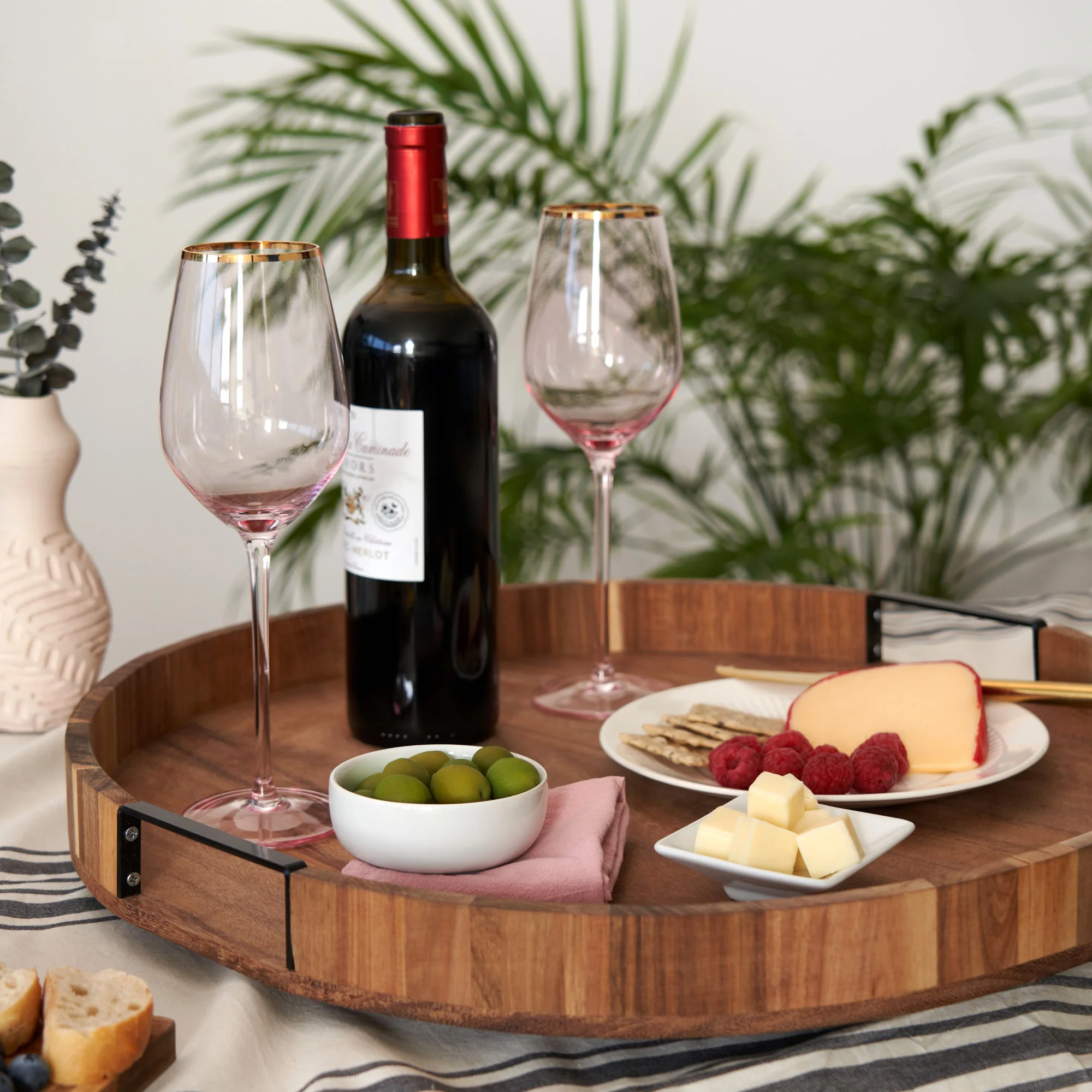 Acacia lazy susan by twine living™ - Image 3