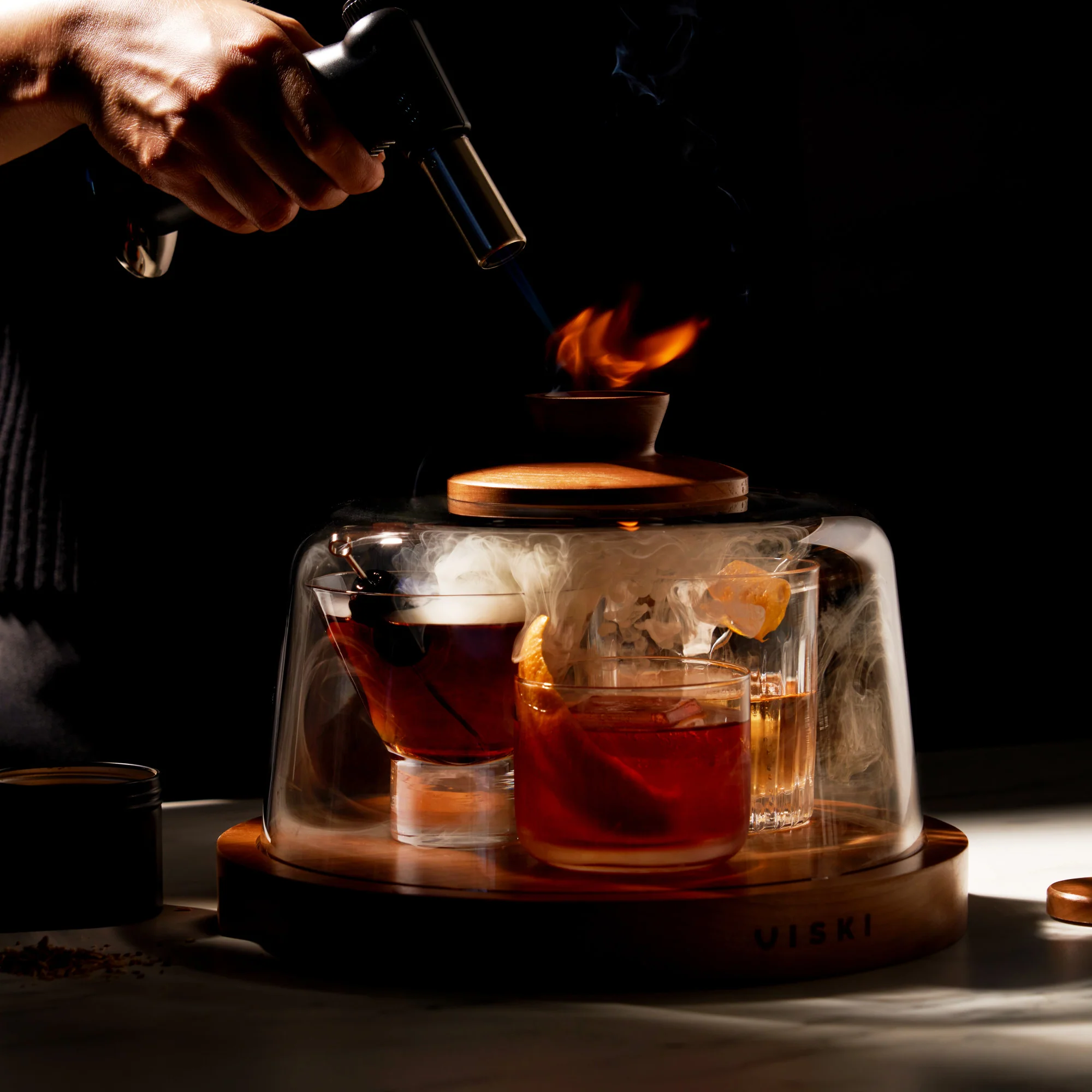 Alchemi cocktail smoking dome viski® - Image 3