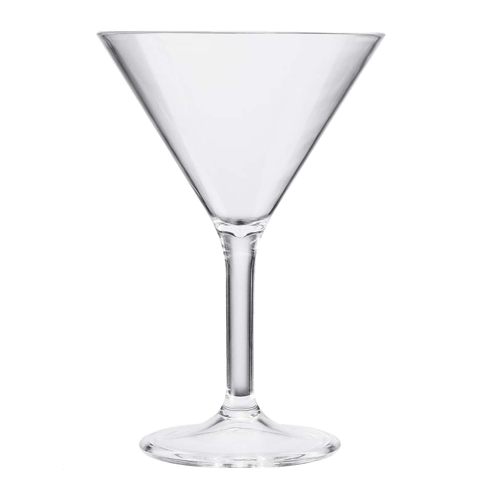 Barcelona Acrylic Martini Cocktail Glassware, Set of 6 - Image 3
