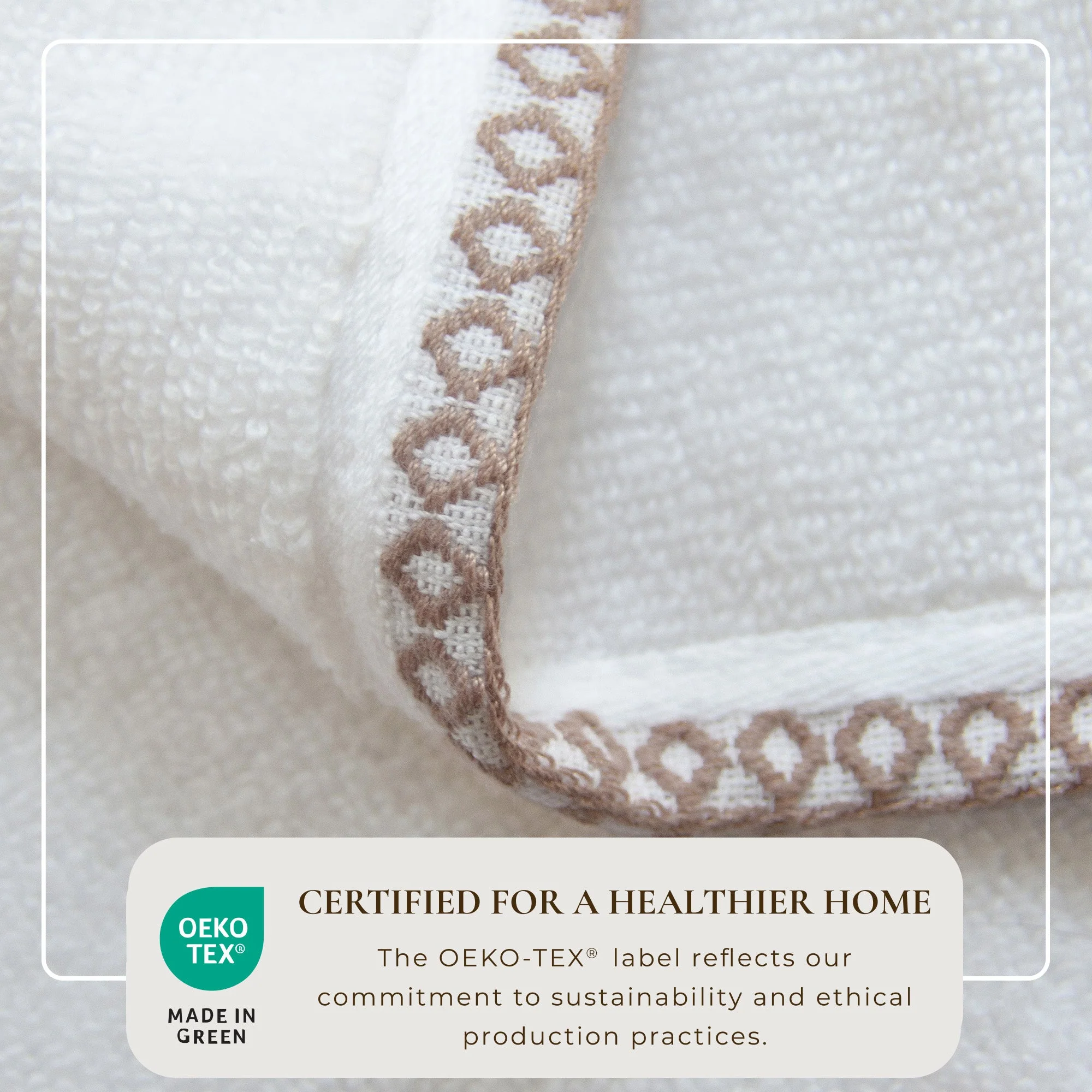 Cotton Border-Stitched 6-Piece Towel Set - Valery Collection - Image 40