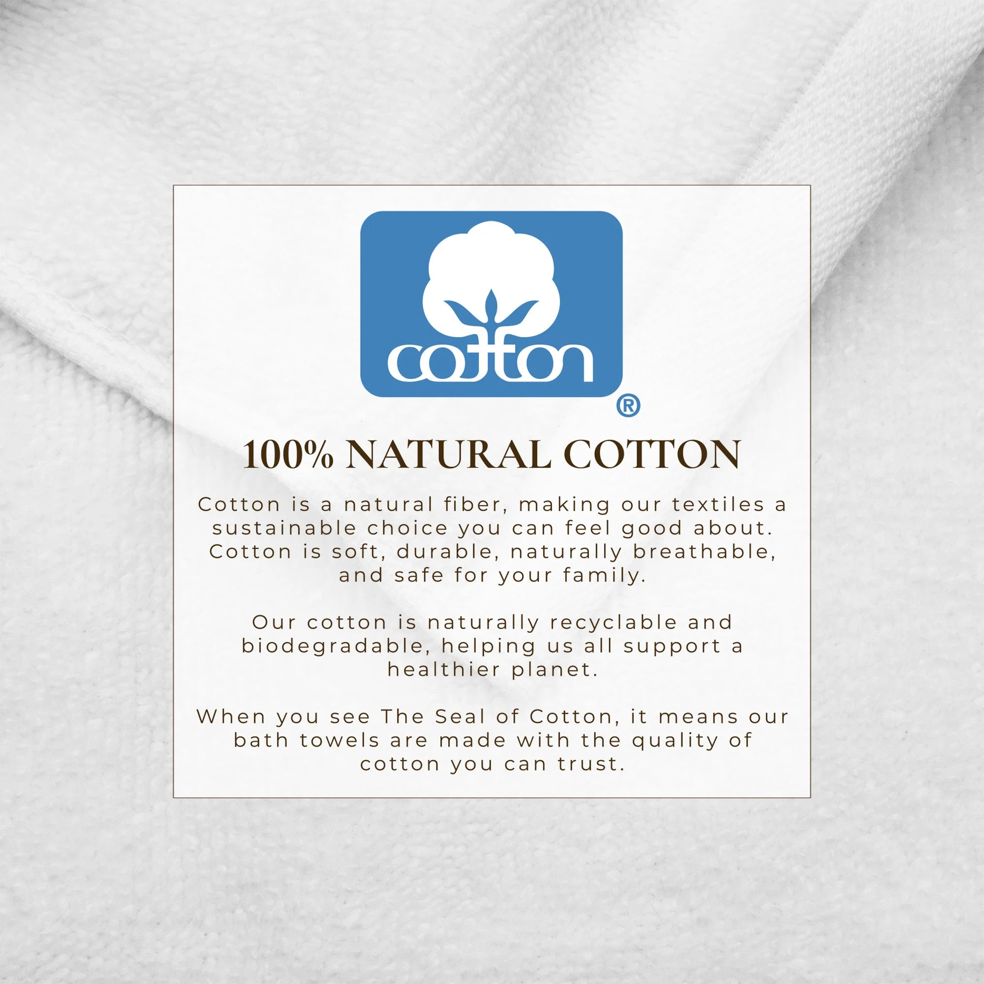 Cotton Border-Stitched 6-Piece Towel Set - Valery Collection - Image 59