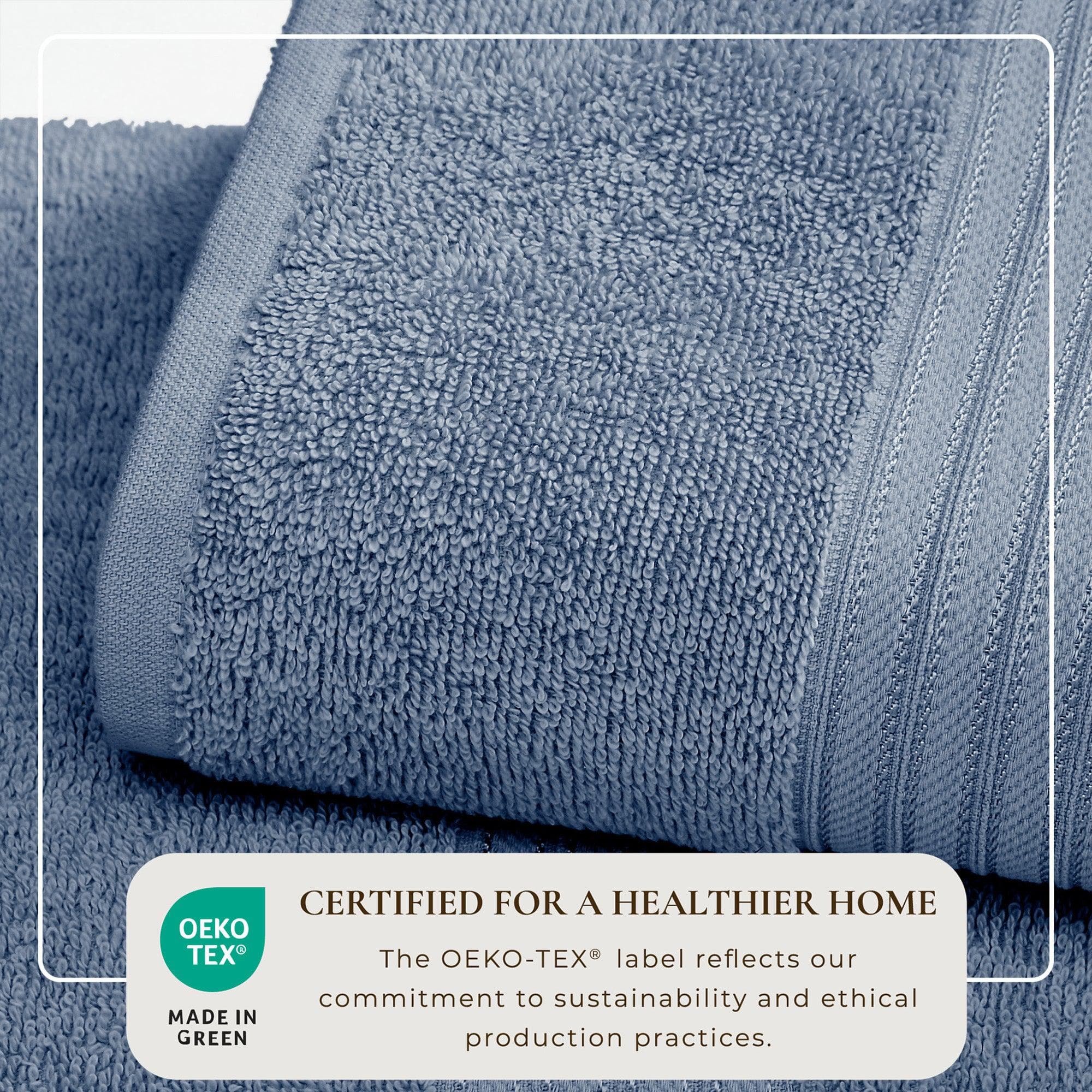 Cotton Terry Bath Towel Set - Cooper Collection - Image 104