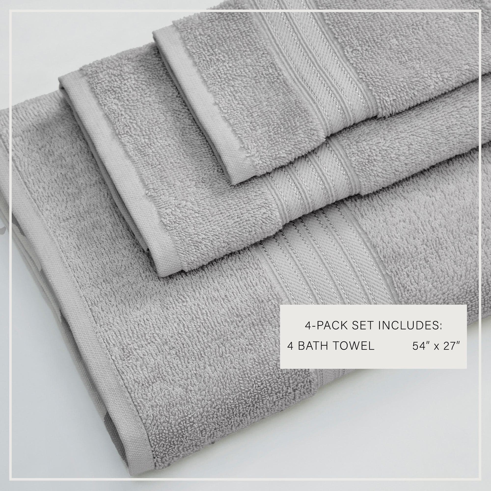 Cotton Terry Bath Towel Set - Cooper Collection - Image 119