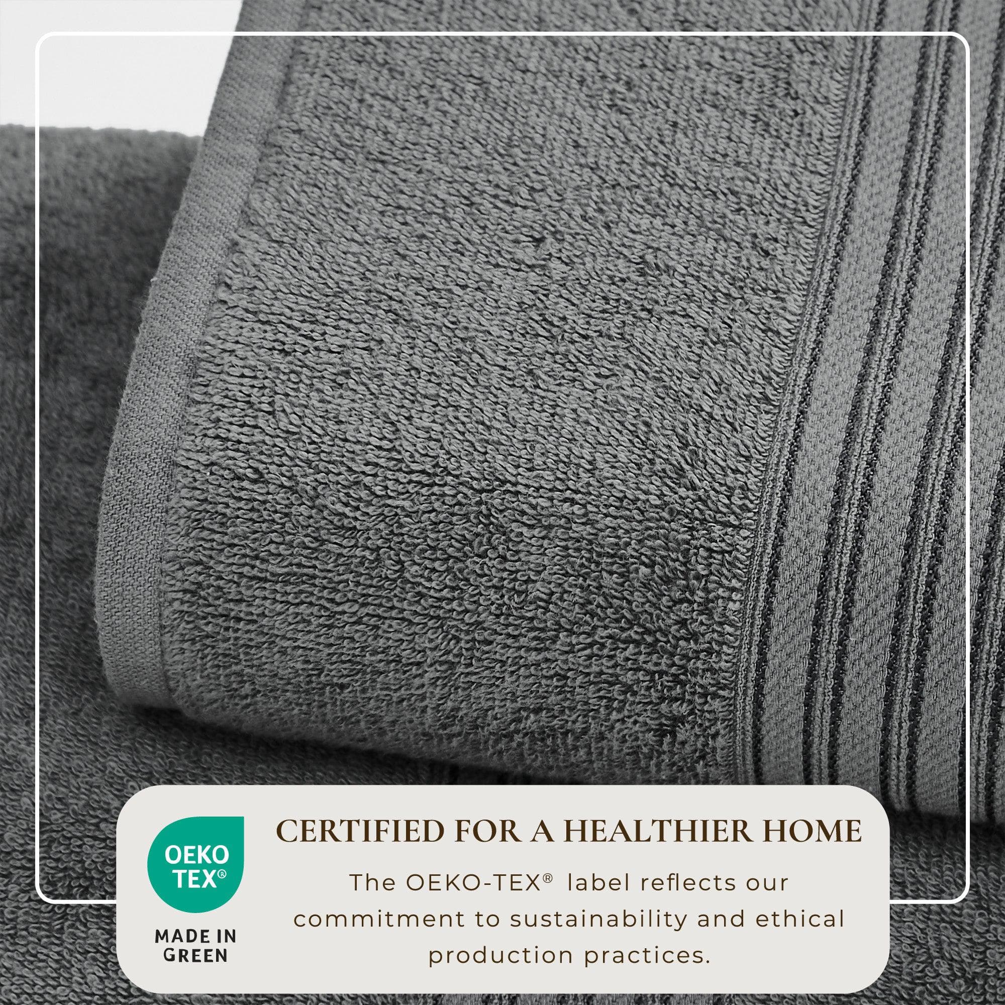 Cotton Terry Bath Towel Set - Cooper Collection - Image 158