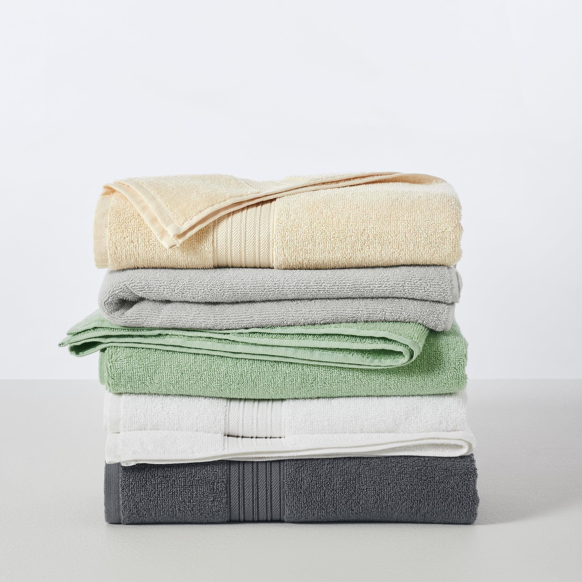 Cotton Terry Bath Towel Set - Cooper Collection - Image 162