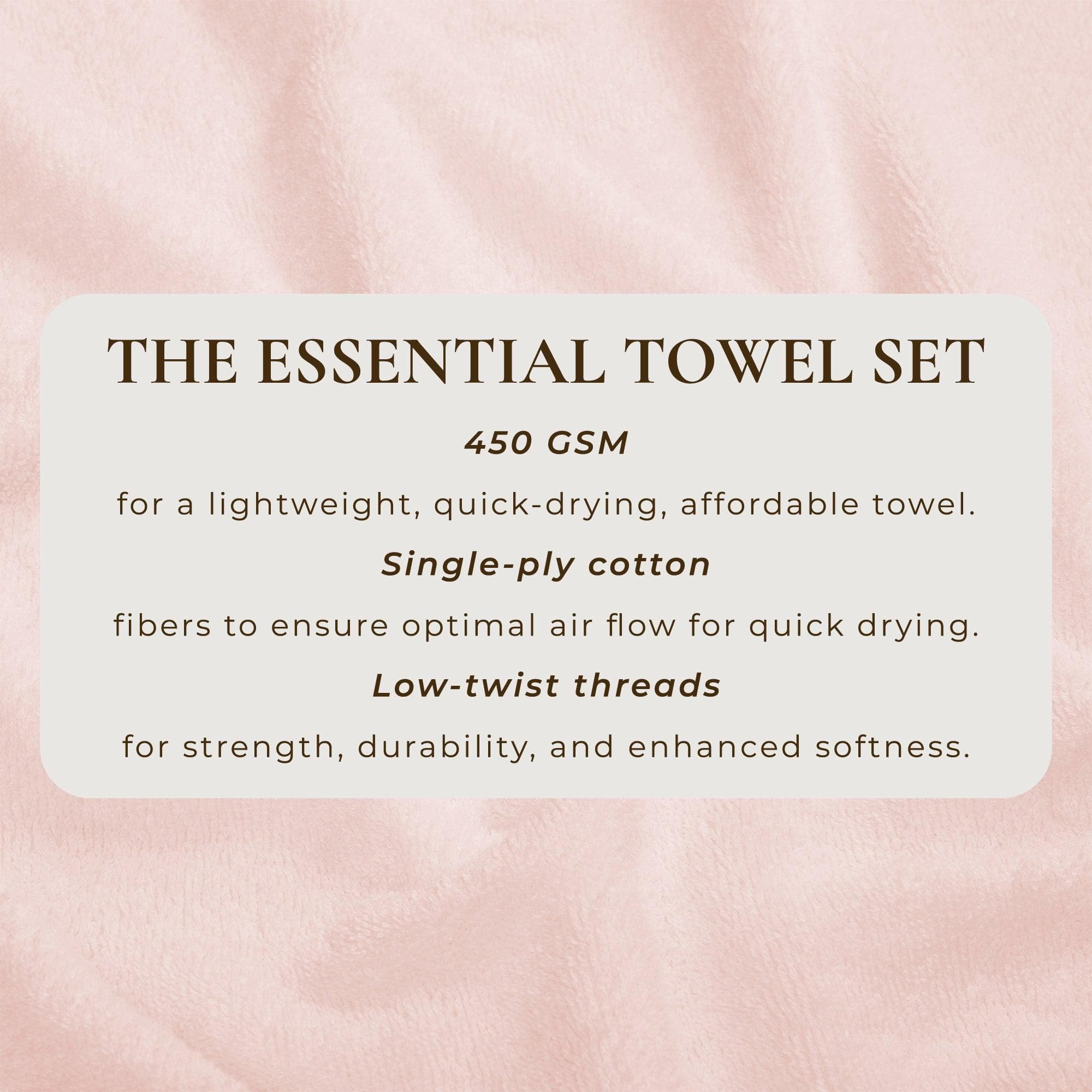 Cotton Terry Bath Towel Set - Cooper Collection - Image 40