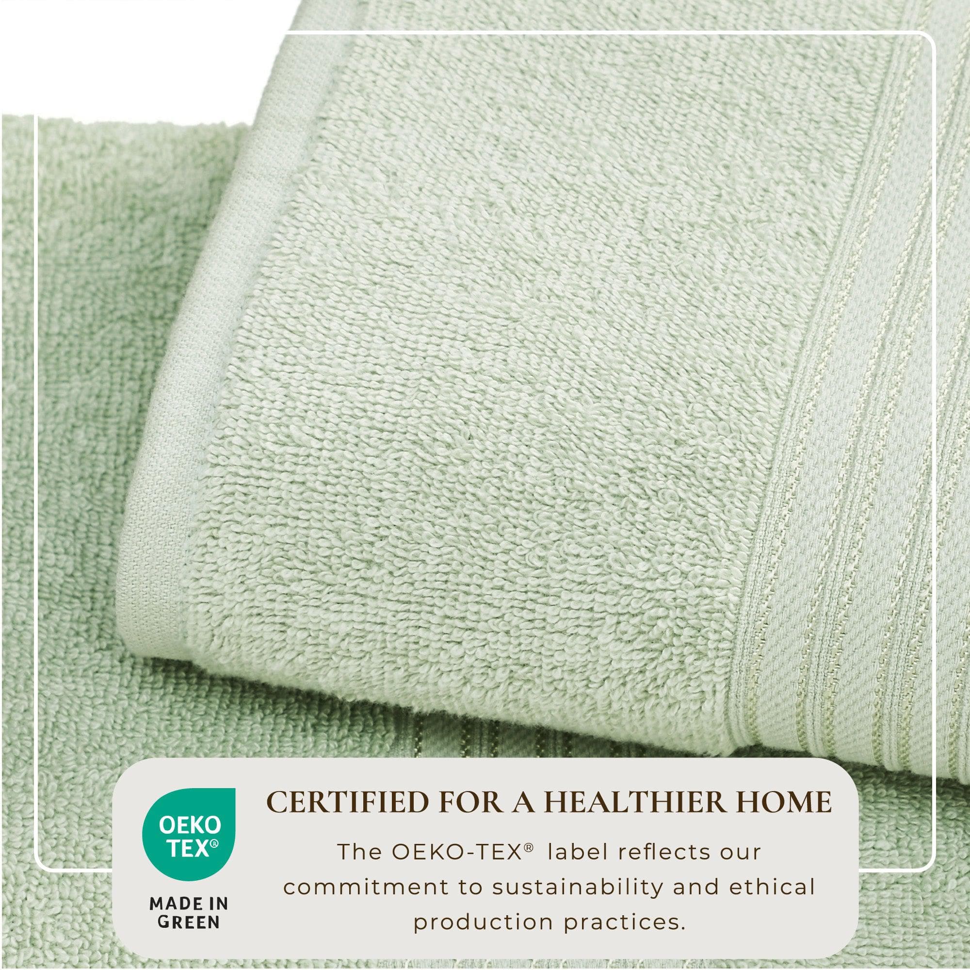 Cotton Terry Bath Towel Set - Cooper Collection - Image 62