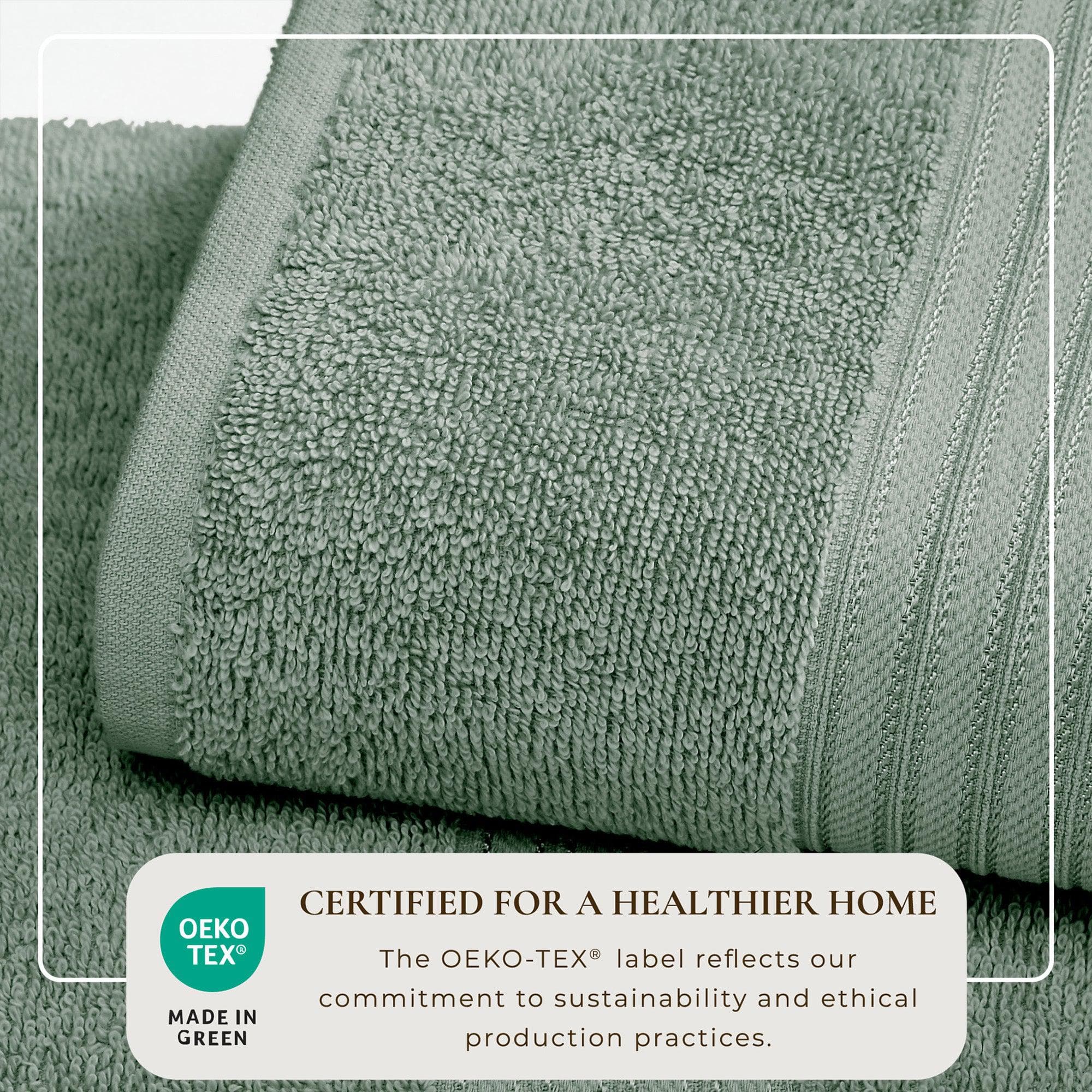 Cotton Terry Bath Towel Set - Cooper Collection - Image 80
