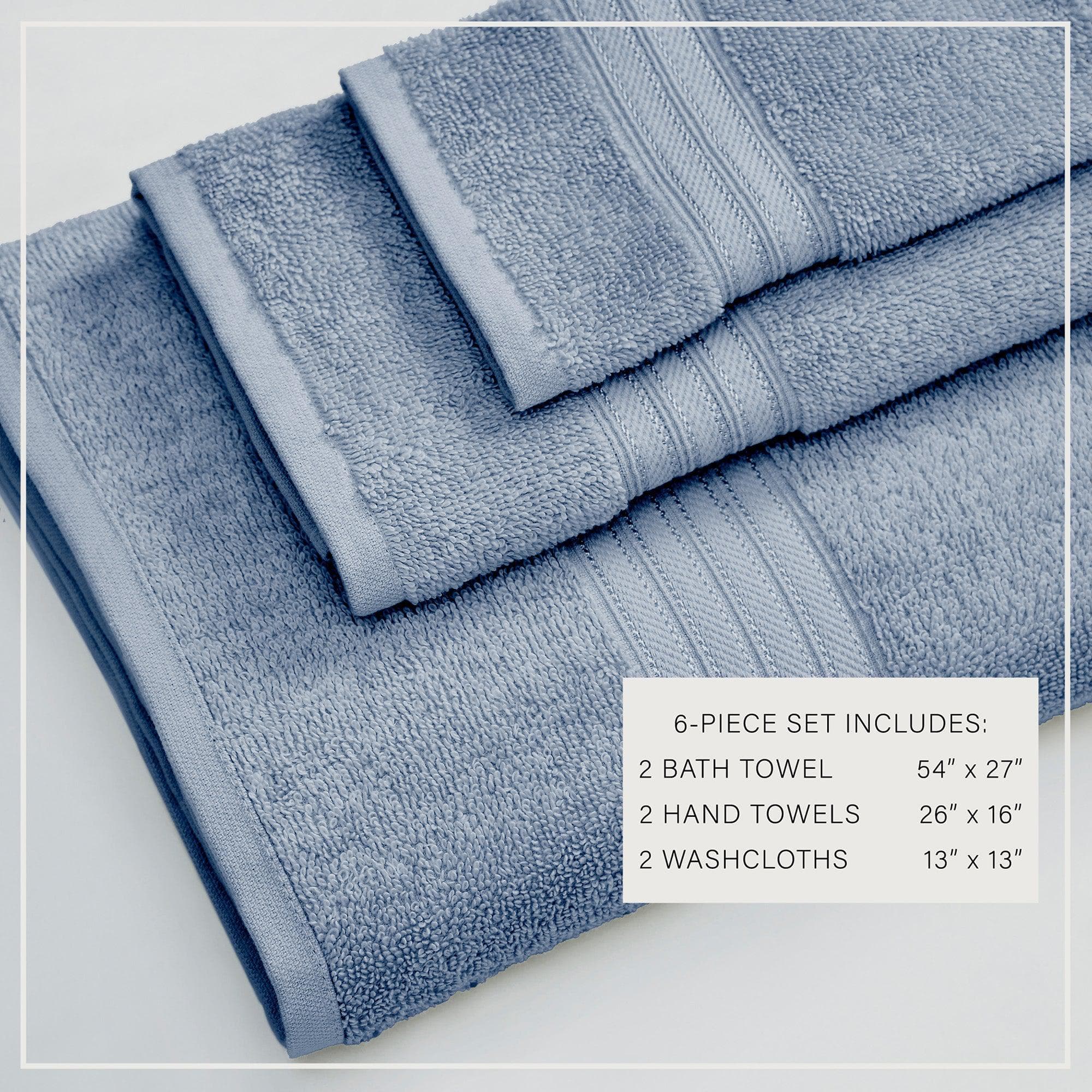 Cotton Terry Bath Towel Set - Cooper Collection - Image 95