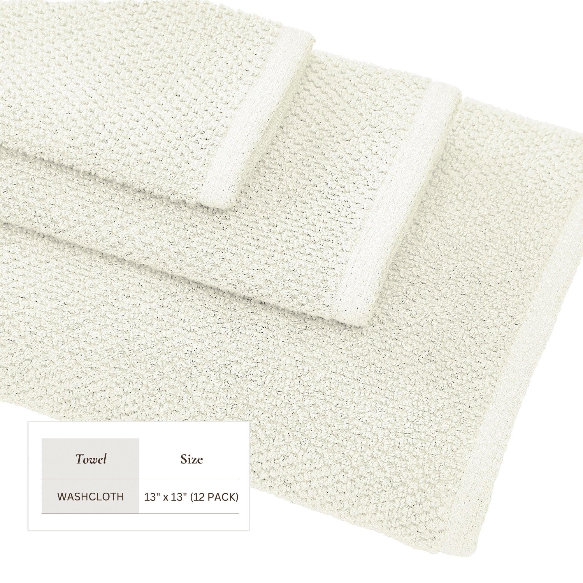 Cotton Textured Bath Towel Set - Acacia Collection - Image 10