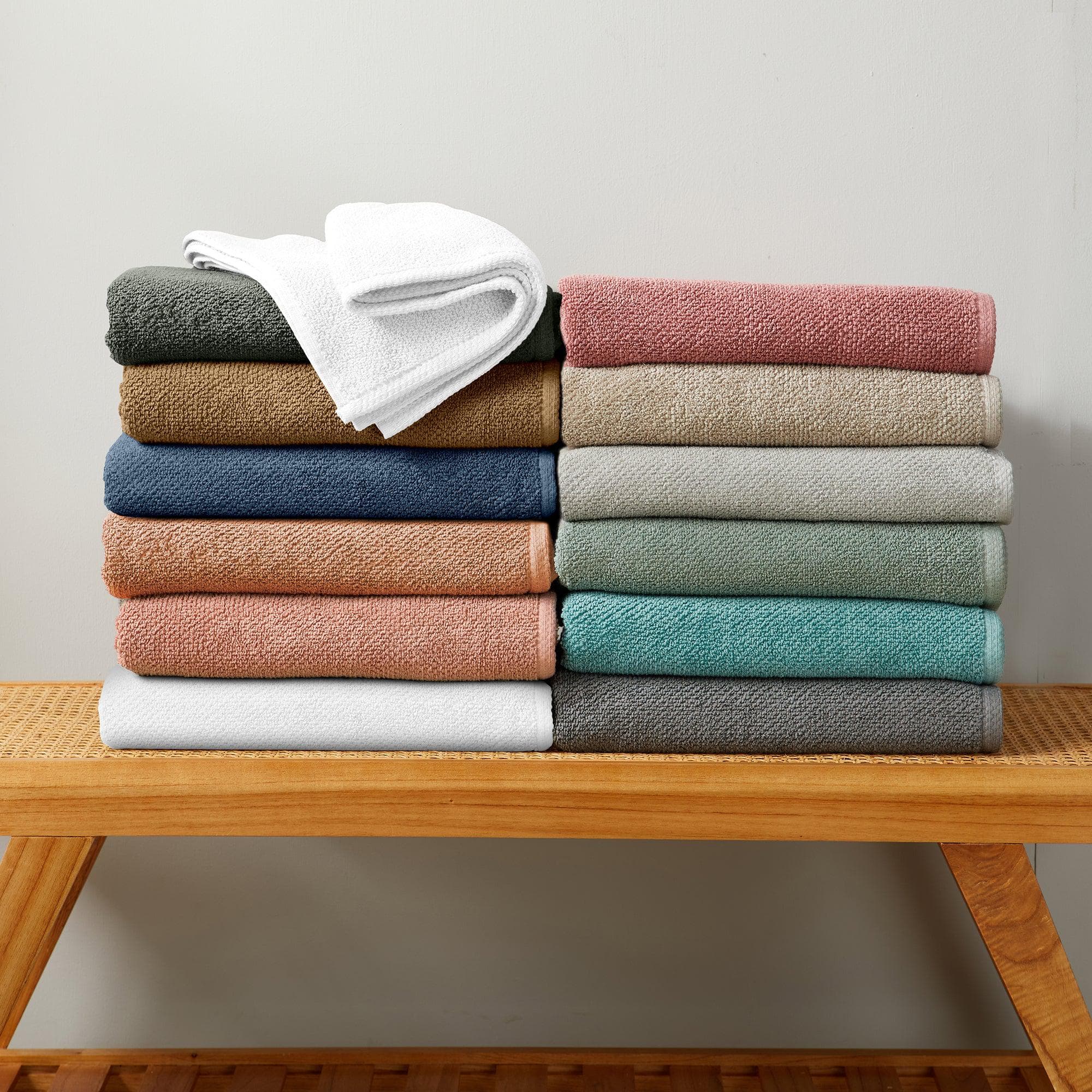 Cotton Textured Bath Towel Set - Acacia Collection - Image 112