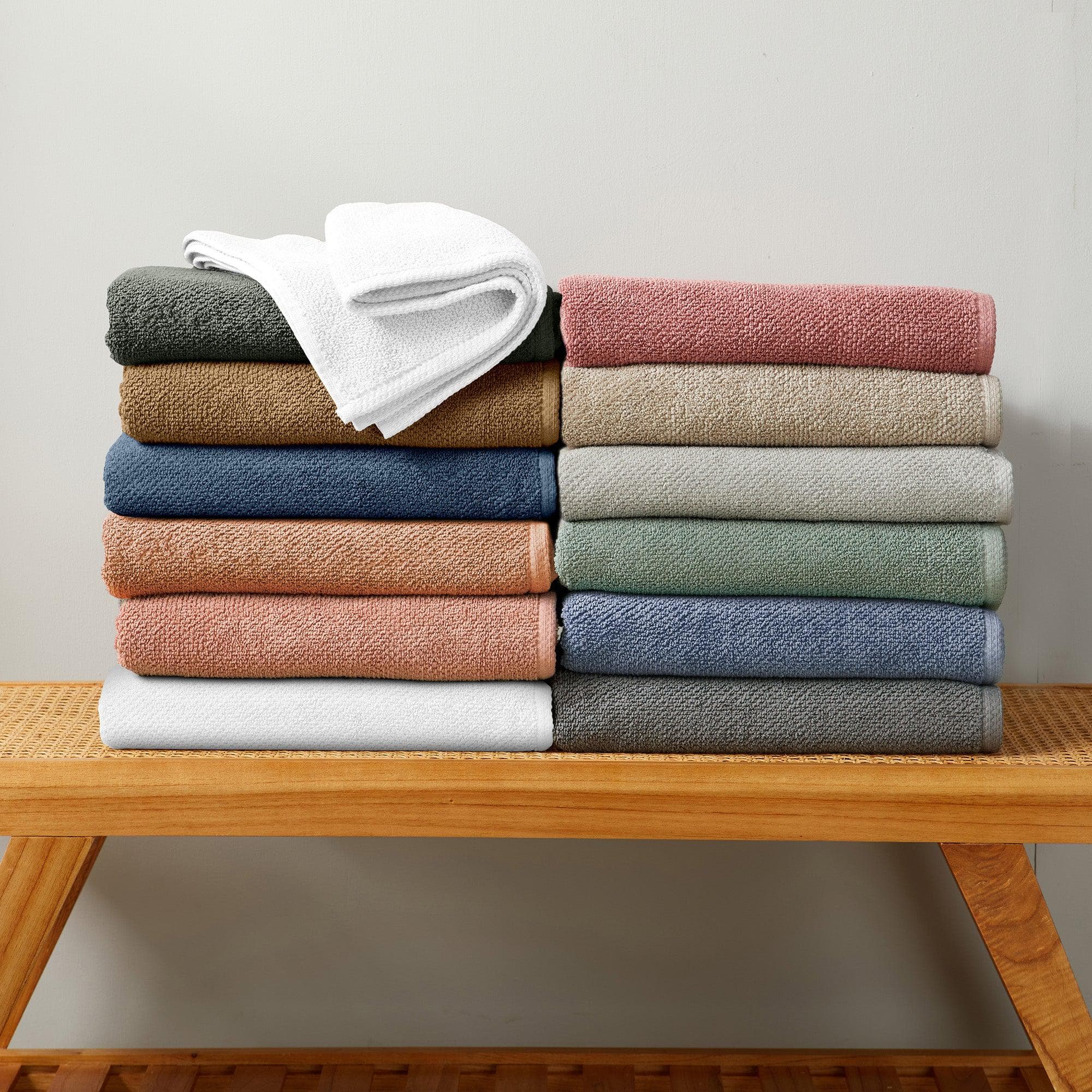 Cotton Textured Bath Towel Set - Acacia Collection - Image 126