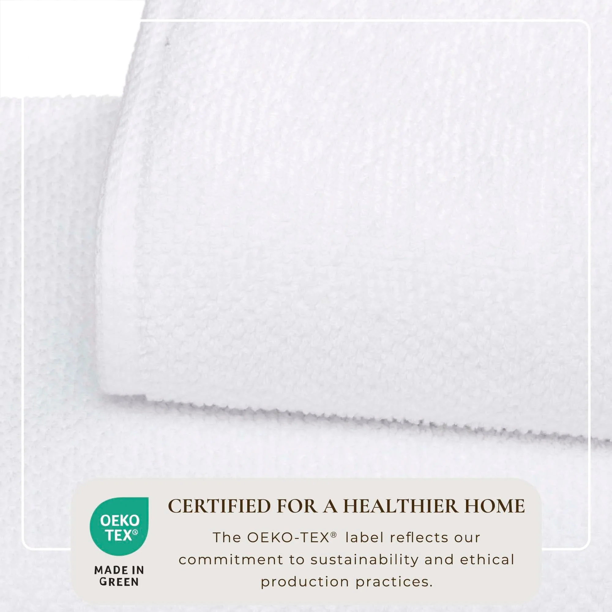 Cotton Textured Bath Towel Set - Acacia Collection - Image 21