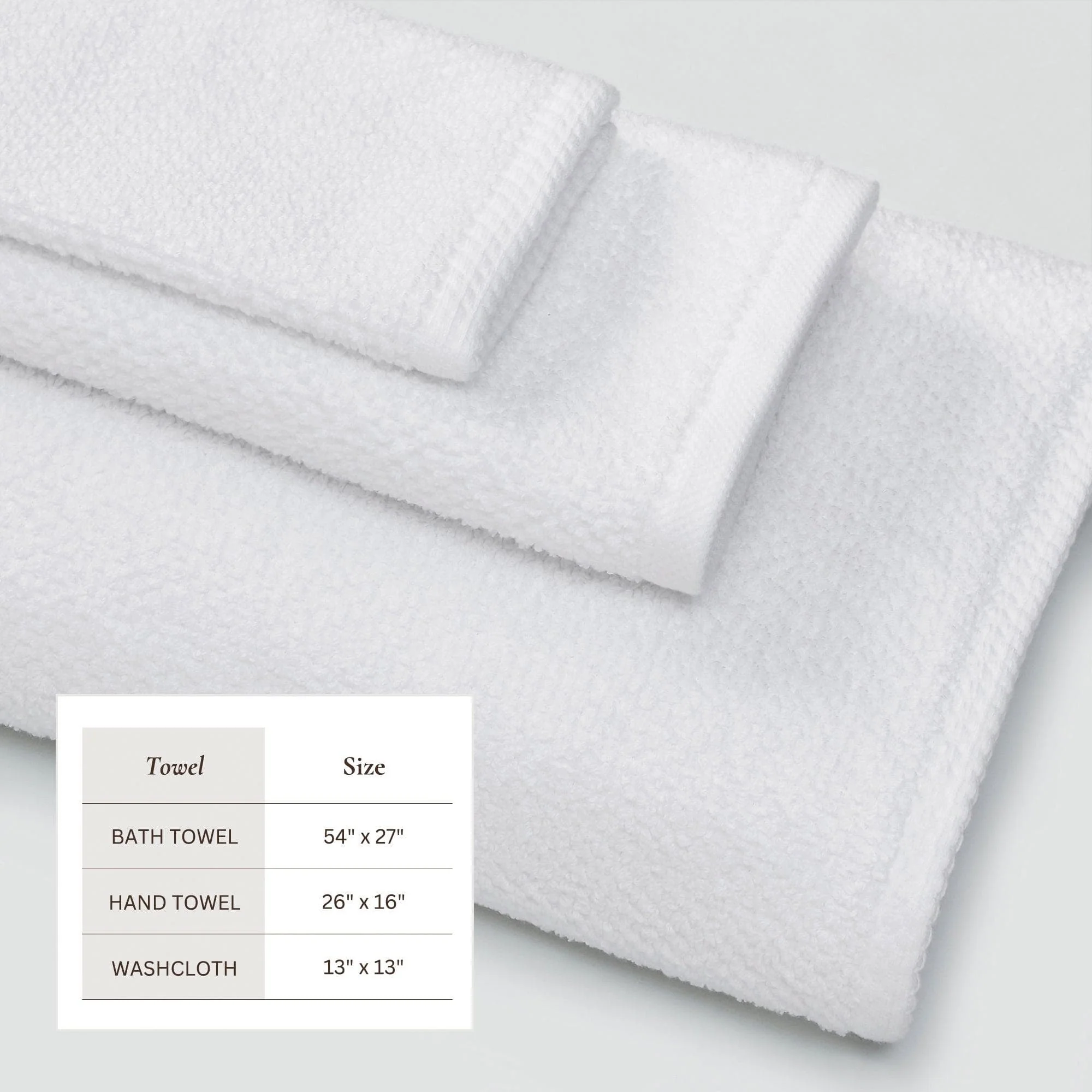 Cotton Textured Bath Towel Set - Acacia Collection - Image 24