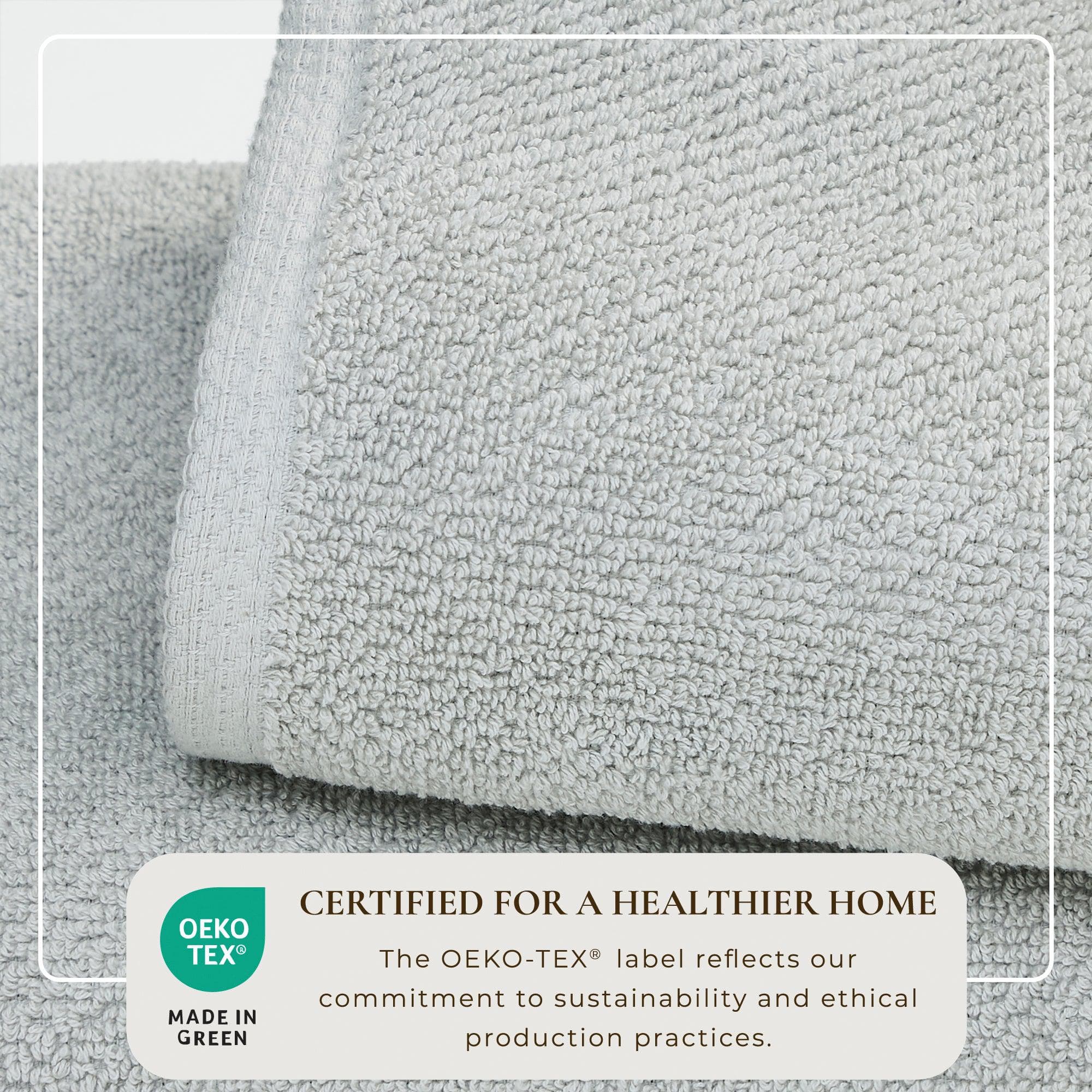 Cotton Textured Bath Towel Set - Acacia Collection - Image 50