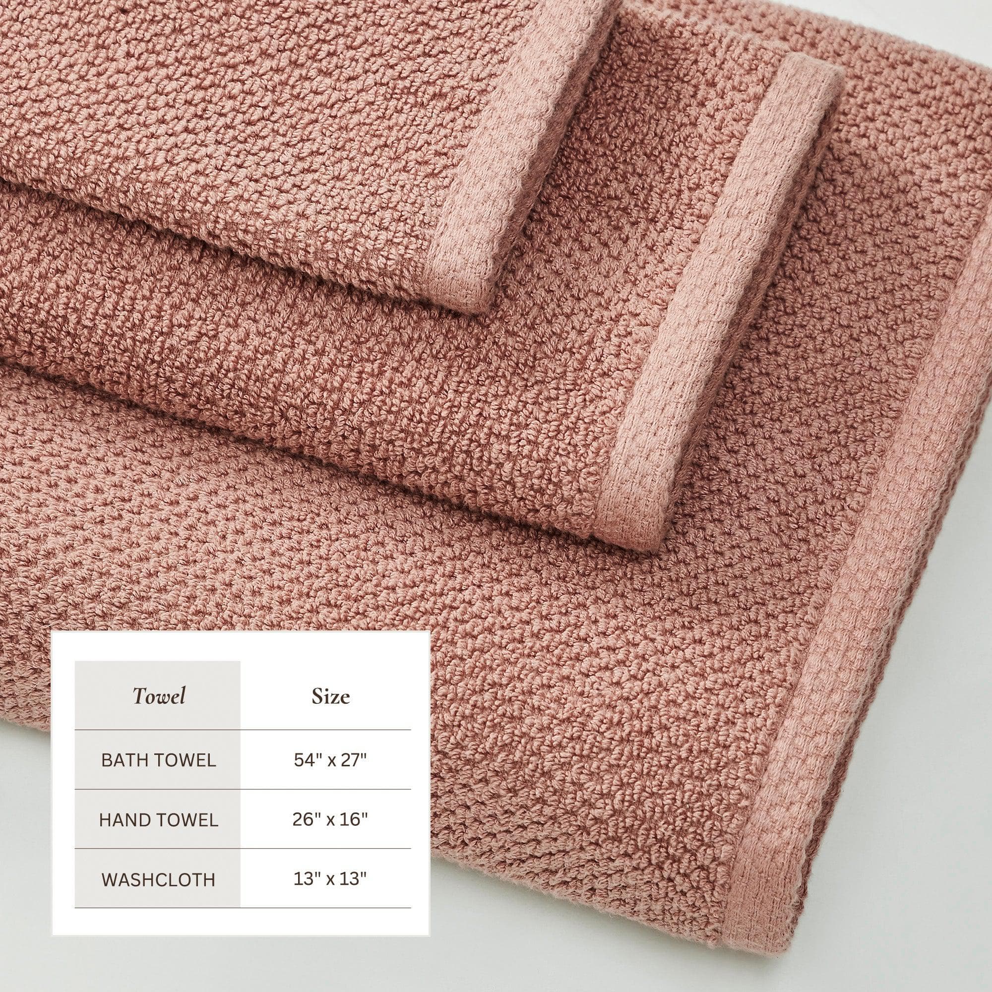 Cotton Textured Bath Towel Set - Acacia Collection - Image 67