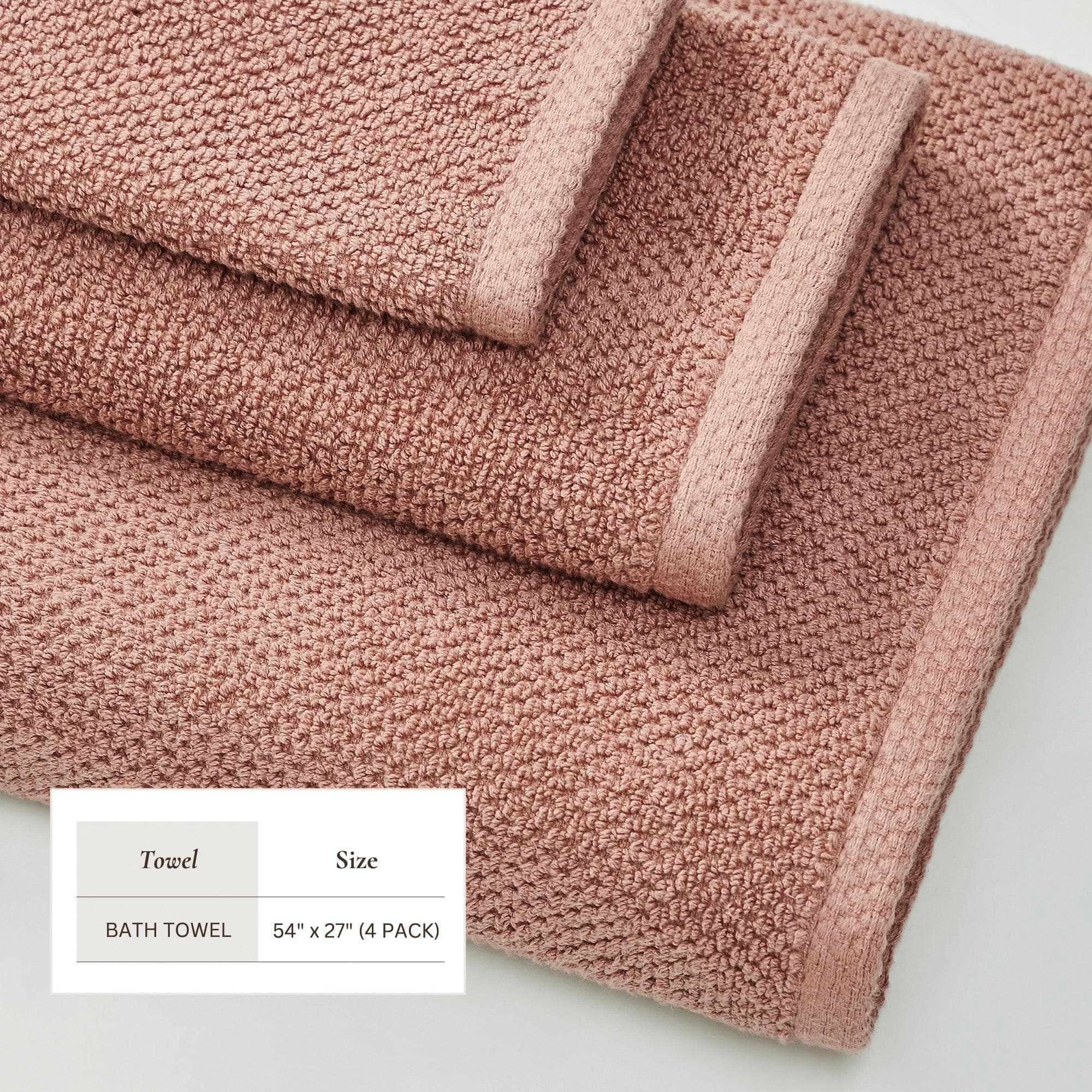 Cotton Textured Bath Towel Set - Acacia Collection - Image 70