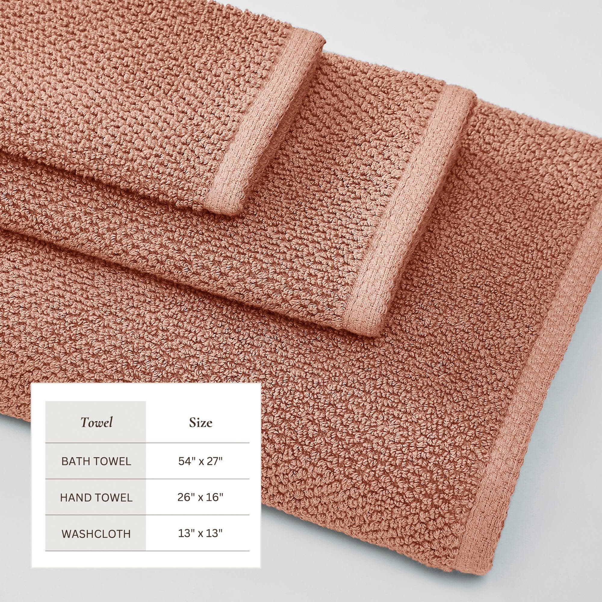 Cotton Textured Bath Towel Set - Acacia Collection - Image 80