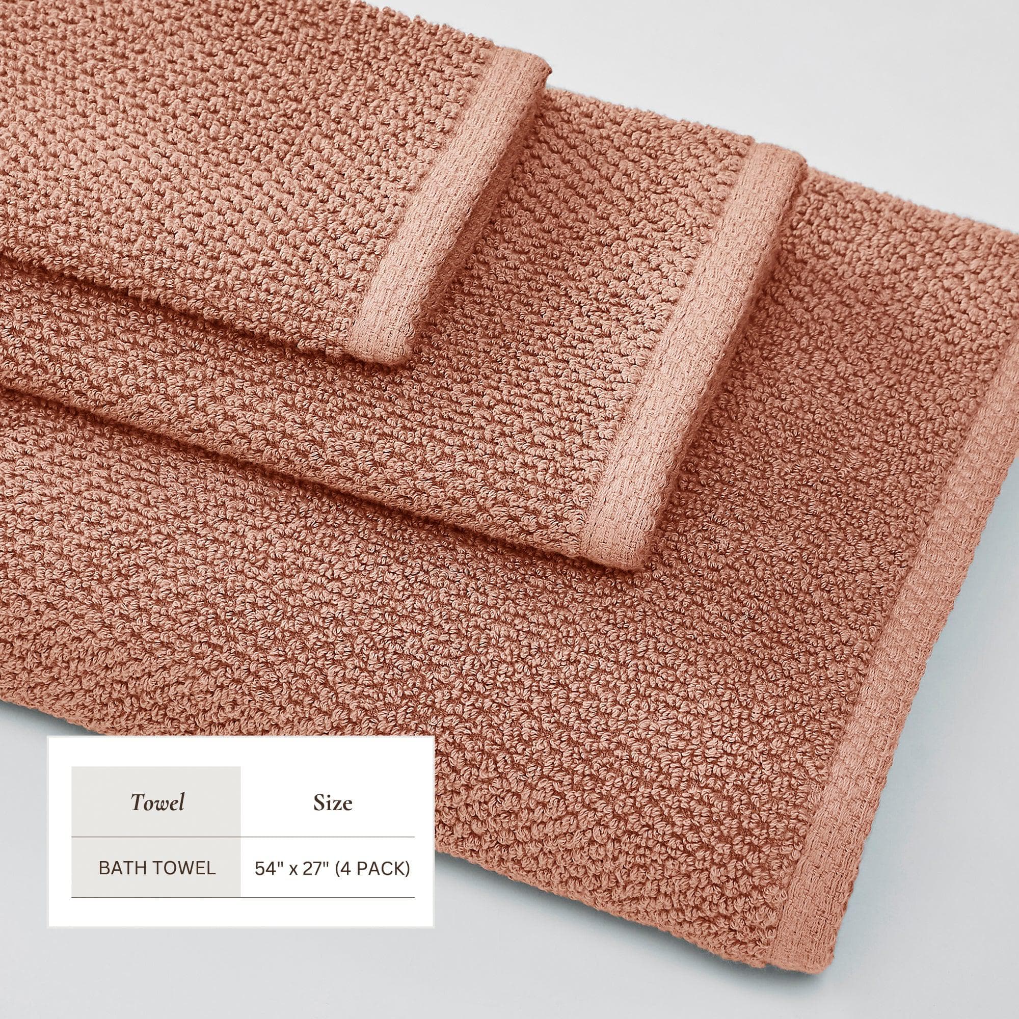 Cotton Textured Bath Towel Set - Acacia Collection - Image 81