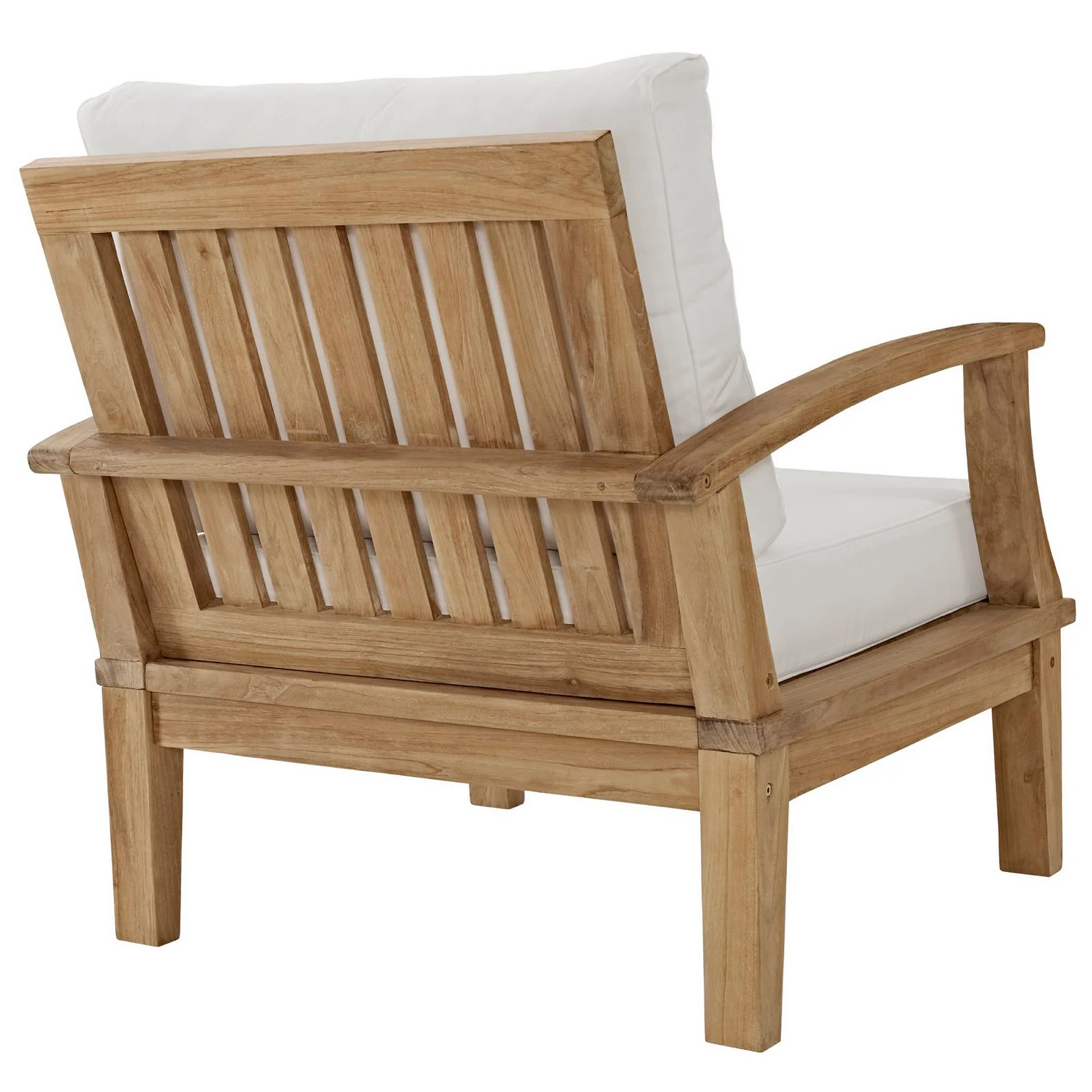 Marina Outdoor Patio Teak Armchair by Modway - Image 12