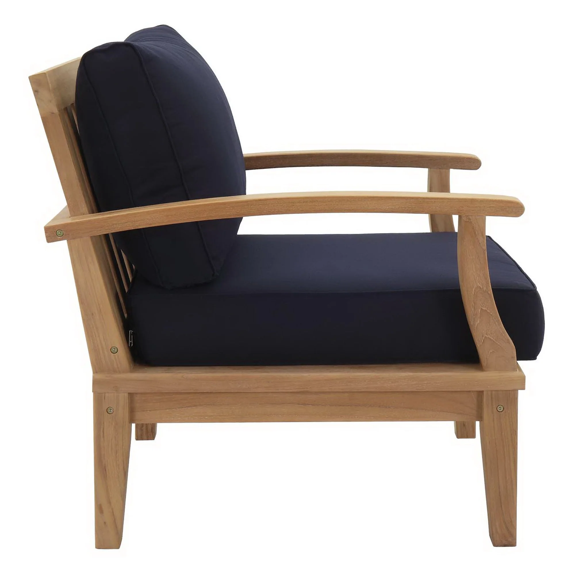 Marina Outdoor Patio Teak Armchair by Modway - Image 17