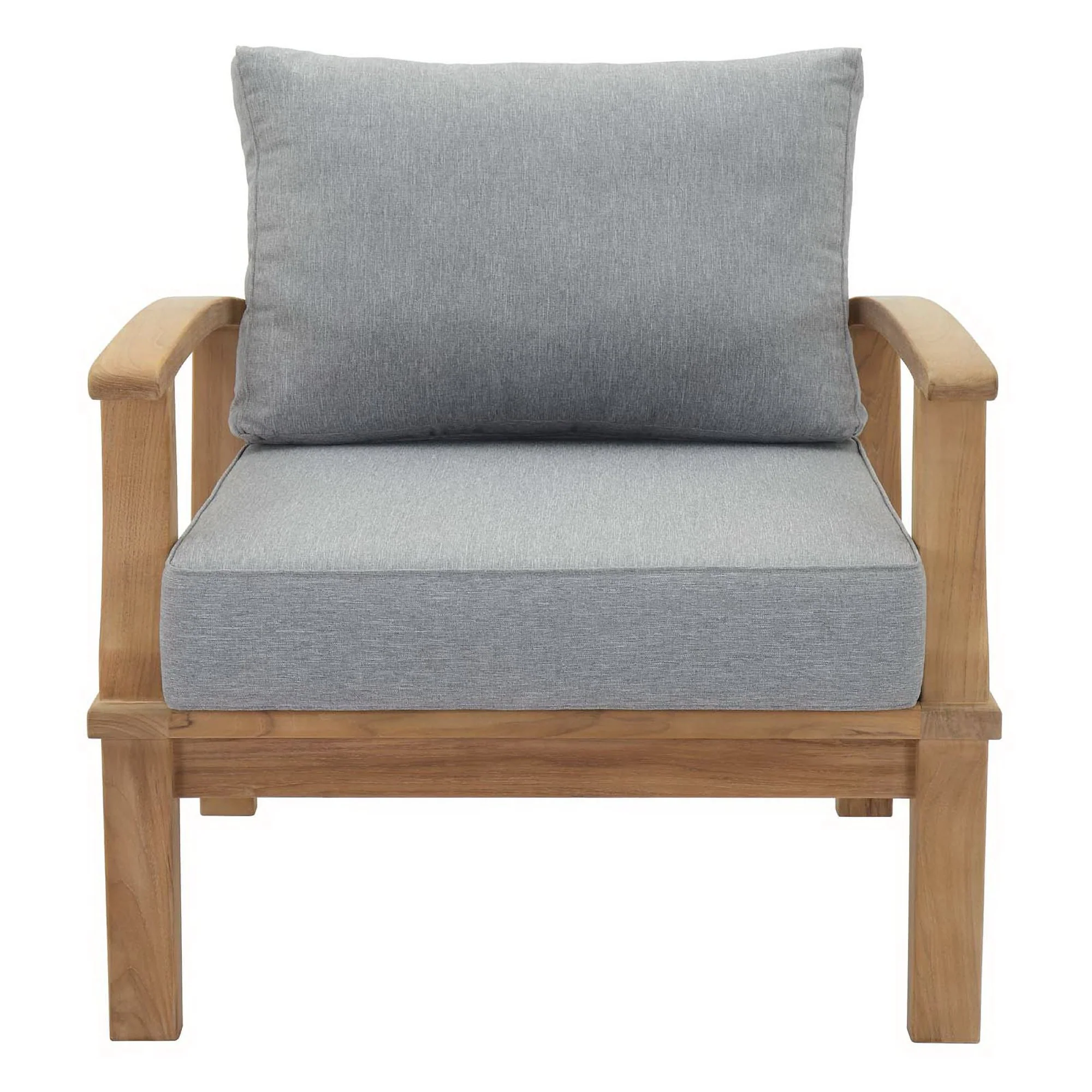 Marina Outdoor Patio Teak Armchair by Modway - Image 4
