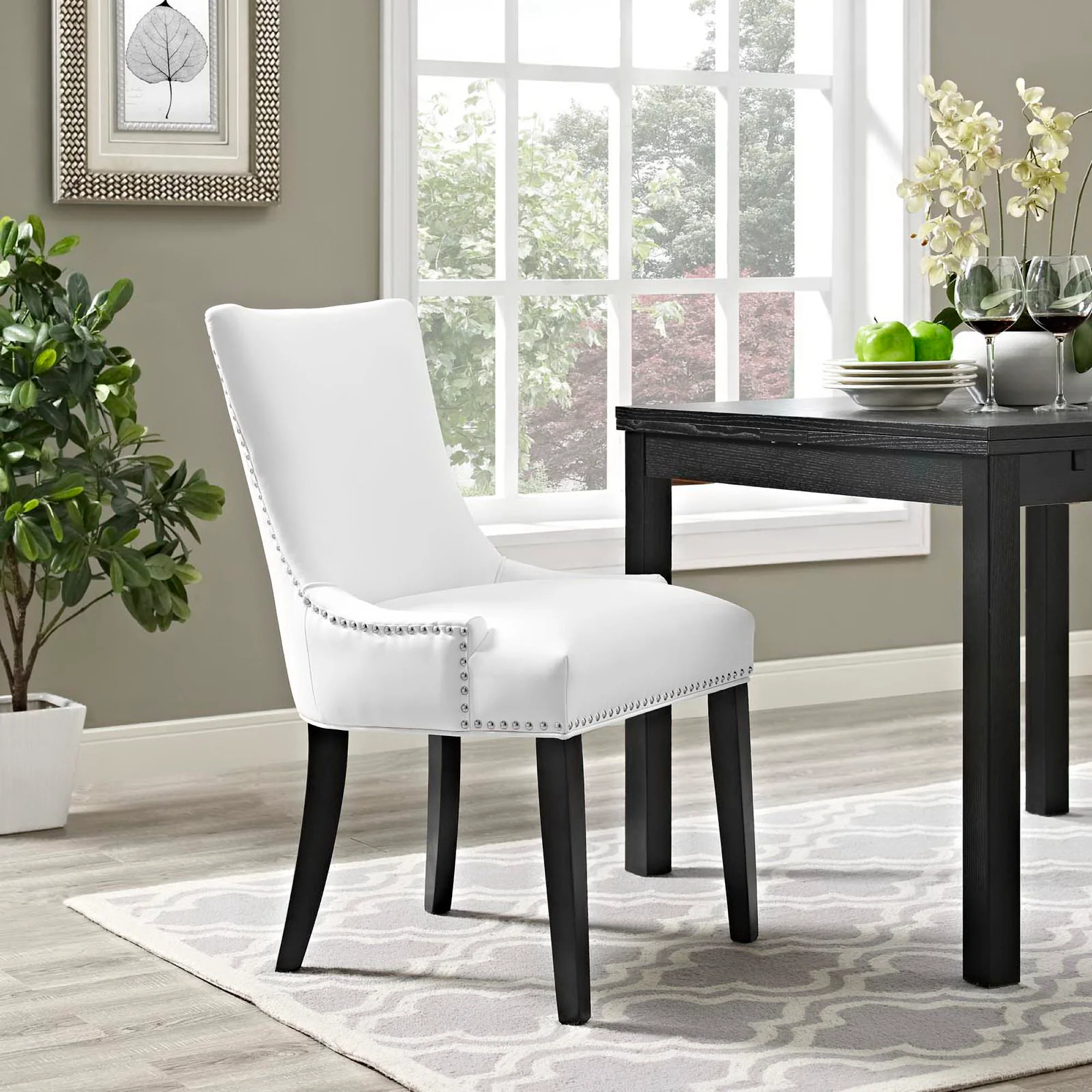 Marquis Vegan Leather Dining Chair by Modway - Image 13