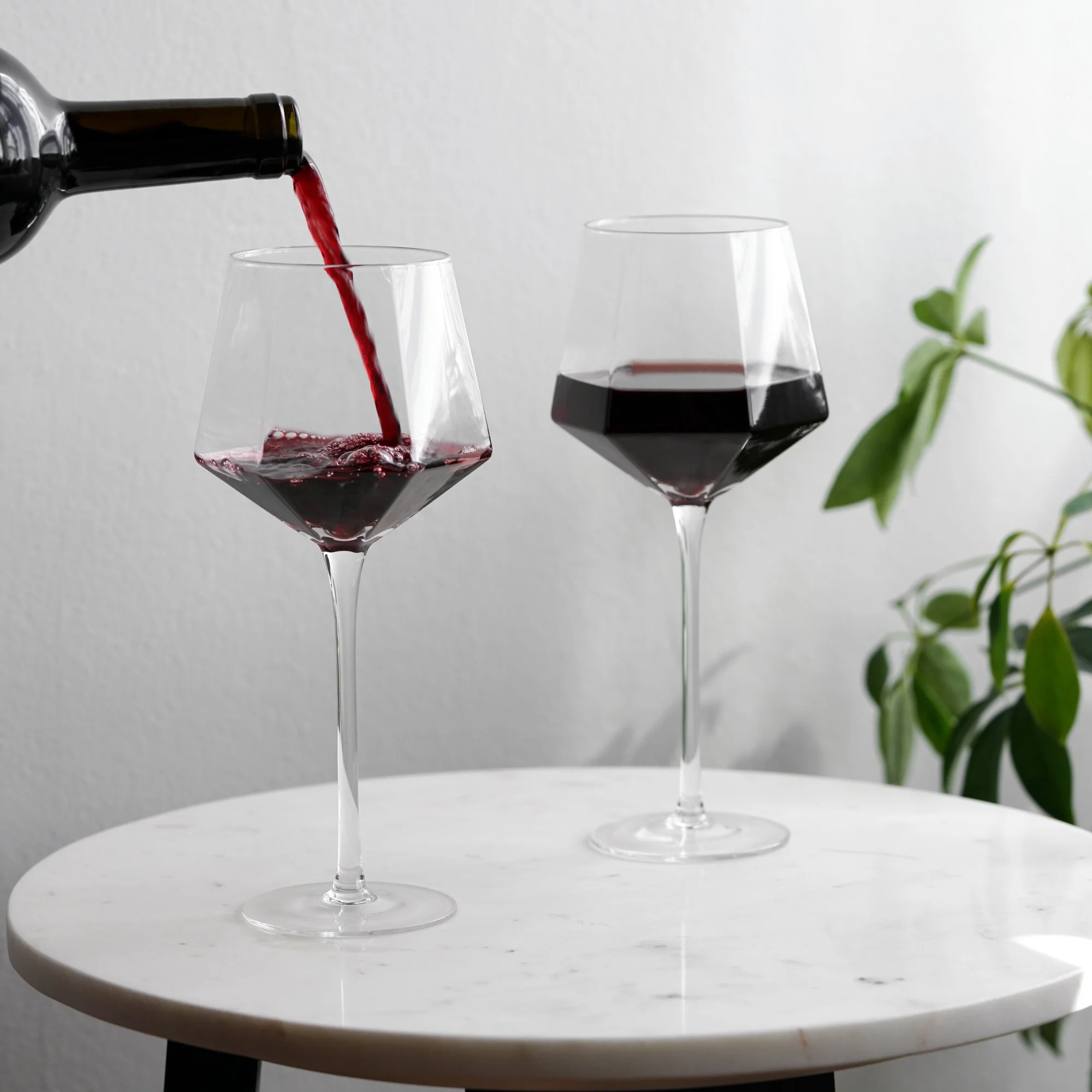 Seneca crystal wine glasses viski® - Image 4